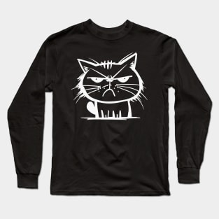 Annoyed Cat Long Sleeve T-Shirt